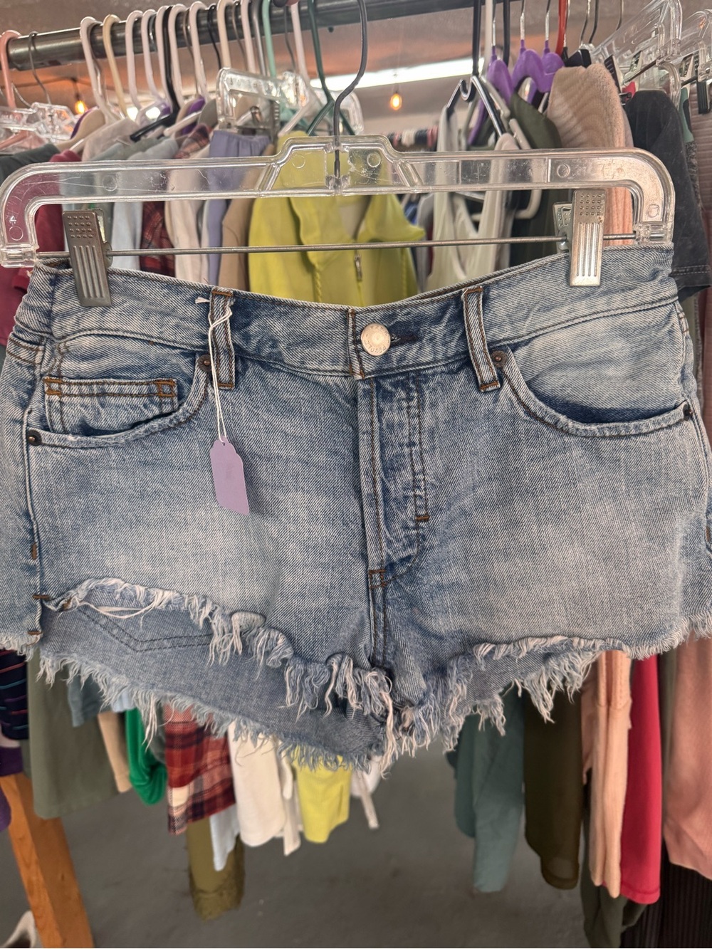 Free People Denim Shorts